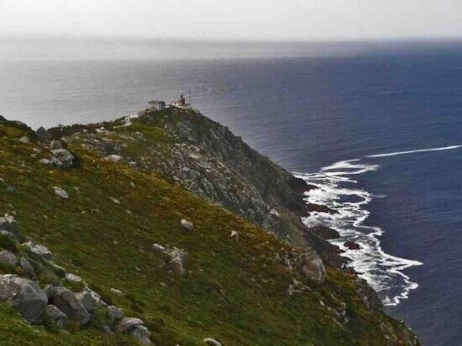 A Neida Casa Con Terraza Con Vistas Al Mar Villa Cee, Galicia Kültér fotó